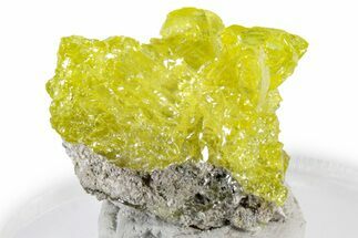 Bright-Yellow Sulfur Crystals - Bolivia #305245