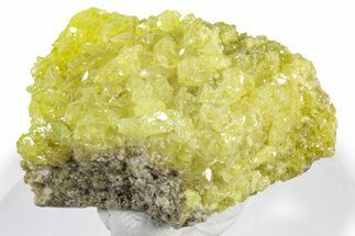 Bright-Yellow Sulfur Crystals - Bolivia #305251