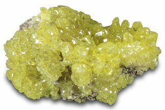 Bright-Yellow Sulfur Crystals - Bolivia #305257