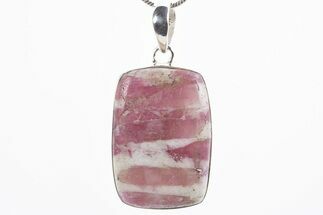 Pink Tourmaline (Rubellite) and Quartz Pendant (Necklace) #305042