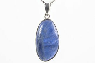 Kyanite Crystal Pendant (Necklace) - Sterling Silver #305058