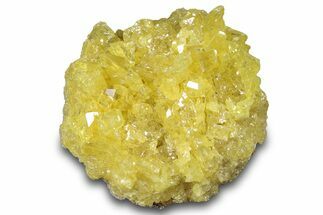 Bright-Yellow Sulfur Crystals - Bolivia #305279