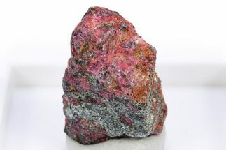 Rare, Vibrant Red Gillespite Specimen - Canada #305457