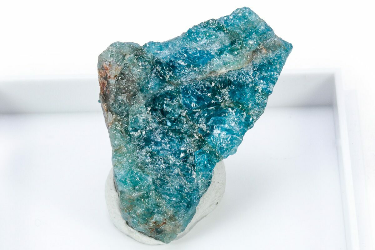.98" Bright Blue Apatite (Fluorapatite) Specimen Madagascar (305640