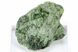 Lustrous Green Chrome Diopside Crystal - Minas Gerais, Brazil #305652