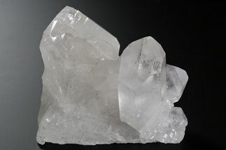 Clear Quartz Crystal Cluster - Brazil #306023