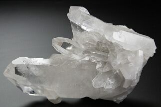 Clear Quartz Crystal Cluster - Brazil #306052