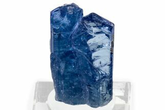 Brilliant Blue-Violet Tanzanite Crystal -Merelani Hills, Tanzania #308333