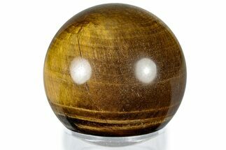 Polished Tiger's Eye Sphere - Top Quality #309014