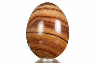 Polished Rolling Hills Dolomite Egg - Mexico #308958