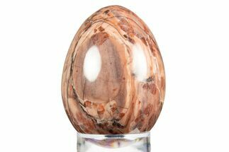 Polished Kona Dolomite Egg - Michigan #309089