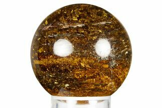 Golden Amphibolite Sphere - Western Australia #309146