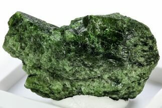 Lustrous Green Chrome Diopside Crystal - Minas Gerais, Brazil #309606