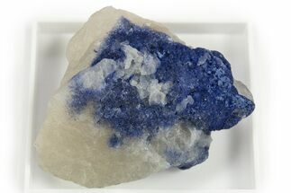 Dumortierite in Quartz - Vaca Morta Quarry, Brazil #309795