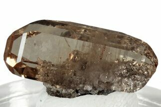 Lustrous Double-Terminated Champagne Topaz Crystal - Utah #309264