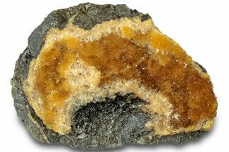 Intense Orange Calcite Crystal Cluster - Poland #311448