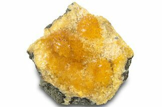 Intense Orange Calcite Crystal Cluster - Poland #311471