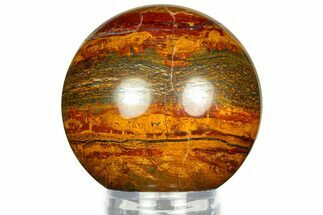 Marra Mamba (Packsaddle) Jasper Sphere - Mt Brockman #311585