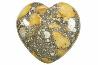 Polished Maligano Jasper Hearts - Indonesia #312551