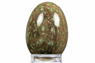 Polished Nunderite (Nundoorite) Stone Egg - Australia #312716