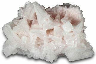Pink Halite Crystal Cluster - Trona, California #314140