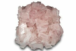 Pink Halite Crystal Cluster - Trona, California #314168