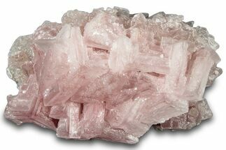 Pink Halite Crystal Cluster - Trona, California #314174
