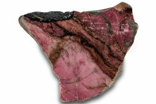 Polished Rhodonite Slab - Australia #314447