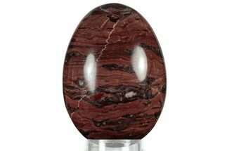 Polished Kona Dolomite Egg - Michigan #314484