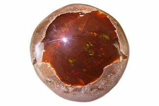 Polished Ethiopian Chocolate Opal Nodule - Yita Ridge #316174