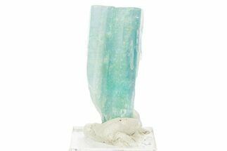 Gemmy Vanadium Emerald Beryl Crystal - Nigeria #315622