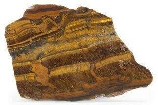 Polished Tiger's Eye Slab - South Africa #316091