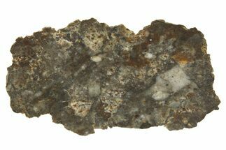 Lunar Meteorite ( g) End Cut Slice - NWA #316711