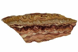 Polished Slab Of Rolling Hills Dolomite - Mexico #316686