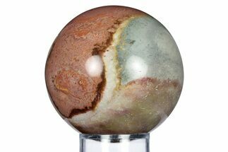 Polished Polychrome Jasper Sphere - Madagascar #318228