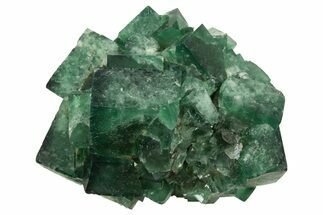Fluorescent Green Fluorite Cluster - Diana Maria Mine, England #319142