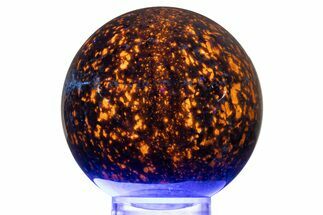 Fluorescent Polished Sodalite-Syenite Sphere - China #319371