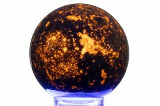Fluorescent Polished Sodalite-Syenite Sphere - China #319387
