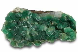 Stepped (Botryoidal) Green Fluorite Crystal Cluster - China #320237