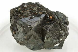Lustrous Octahedral Magnetite Crystal Cluster - Utah #320450