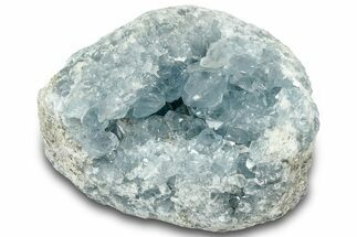 Sparkling Celestine (Celestite) Geode - Madagascar #322187