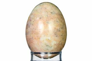 Polished Pink Marble Egg - Colorado #322445