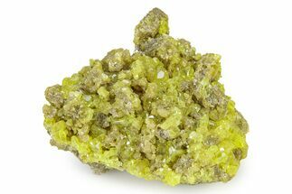 Bright-Yellow Sulfur Crystals - Bolivia #322540