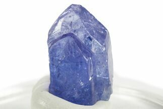 Brilliant Blue-Violet Tanzanite Crystal -Merelani Hills, Tanzania #323753