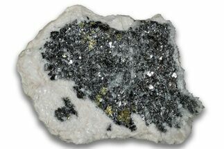 Quartz and Rhodochrosite on Galena and Chalcopyrite - Bulgaria #324121