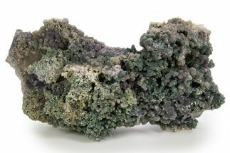 Purple and Green Botryoidal Grape Agate - Indonesia #324236