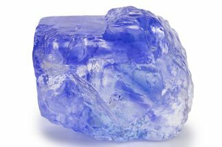 Vibrant Blue Halite Crystal - Eastern Turkey #324576