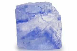 Vibrant Blue Halite Crystal - Eastern Turkey #324596