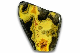 Very Vibrant, Free-Standing Polished Bumblebee Jasper #324974