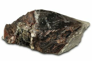 Niobophyllite on a Smoky Quartz Crystal - Malawi #326635